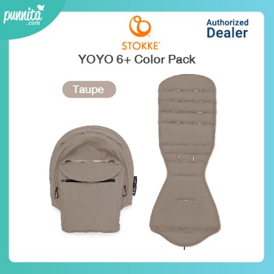 Stokke YOYO 6+ Color Pack ผ้าเบาะรถเข็นเด็ก - Taupe